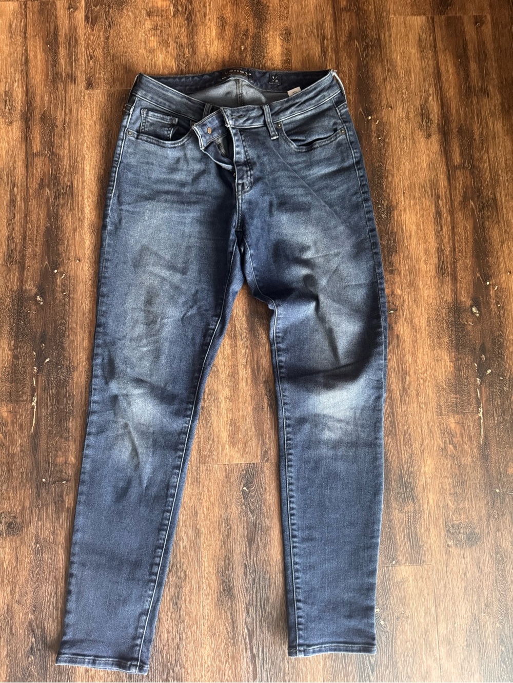 Lucky Brand Indigo Blue Skinny Jeans
